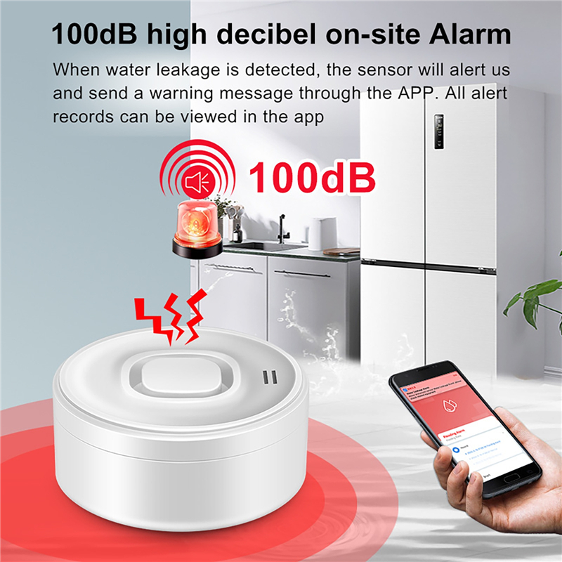 Tuya Smart WIFI Water Leak Sen - Water Alarm Sensor 评论和价格