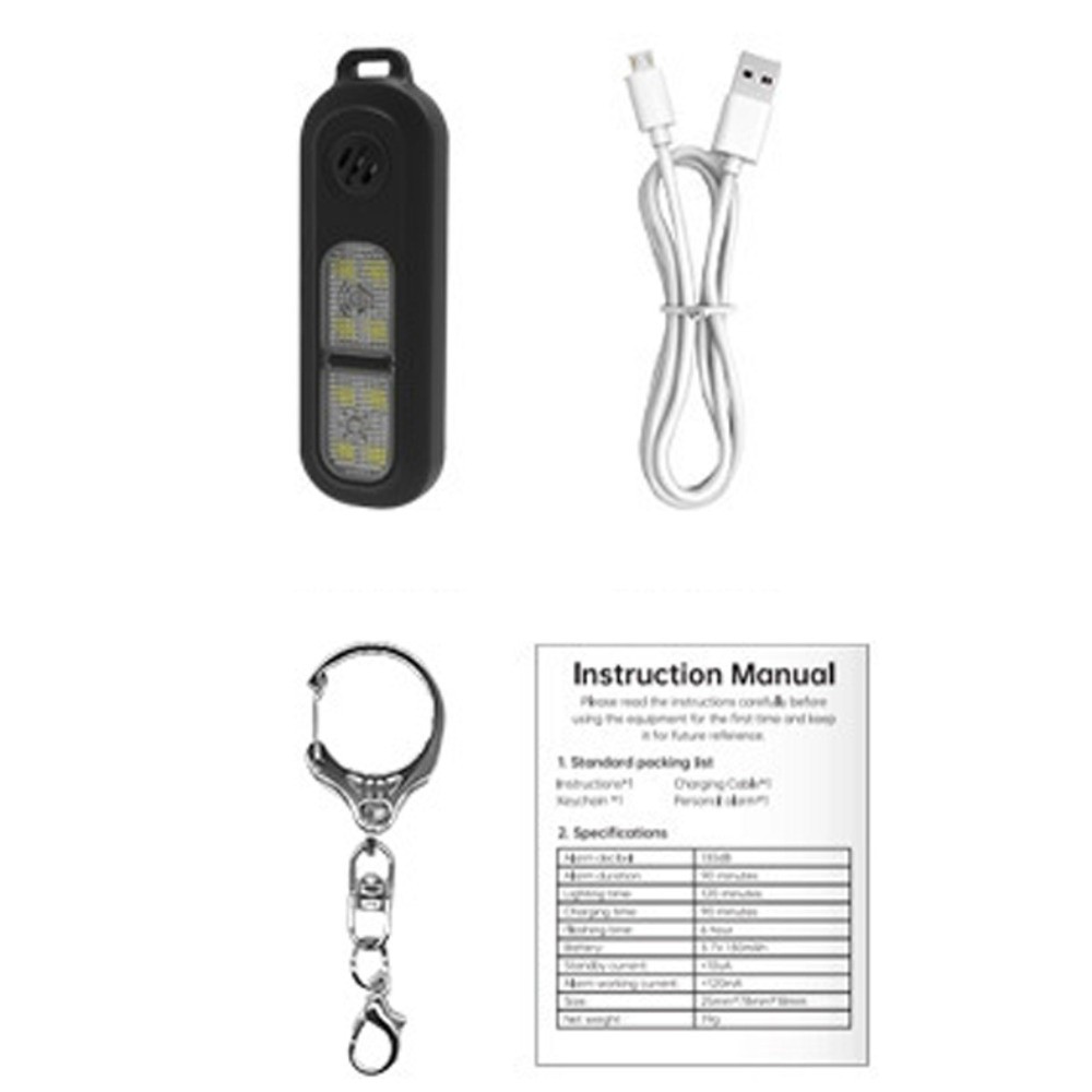 Hollarm Rechargeable Keychain  - Personal Alarm Keychain 评论和价格
