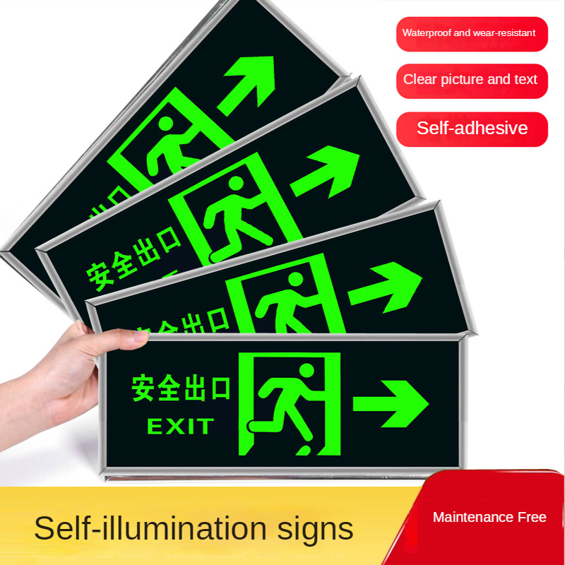 Luminous Safety Exit Signage D - Emergency Exit Sign 评论和价格