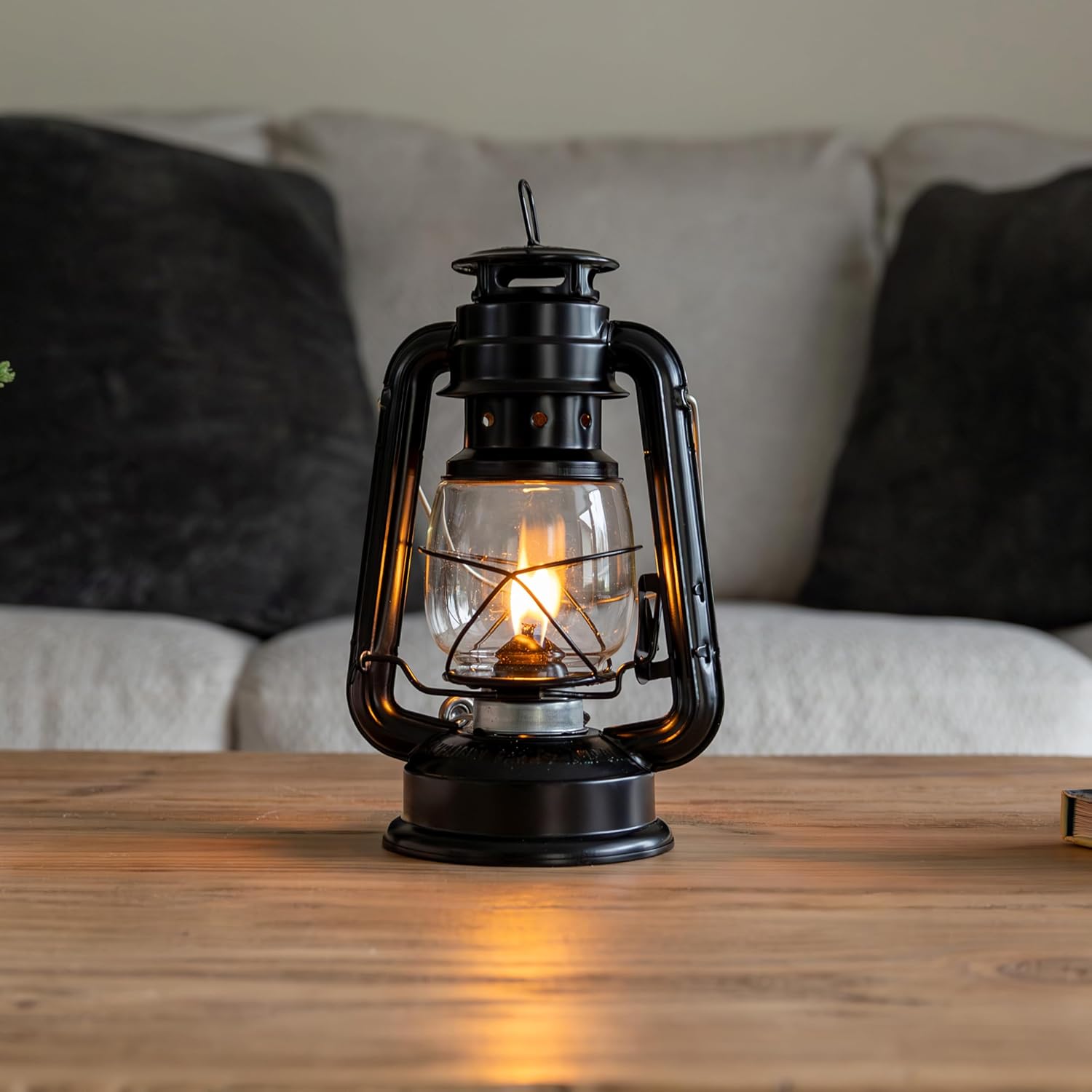Vintage Hurricane Oil Lamp, Bl - Power Outage Light 评论和价格