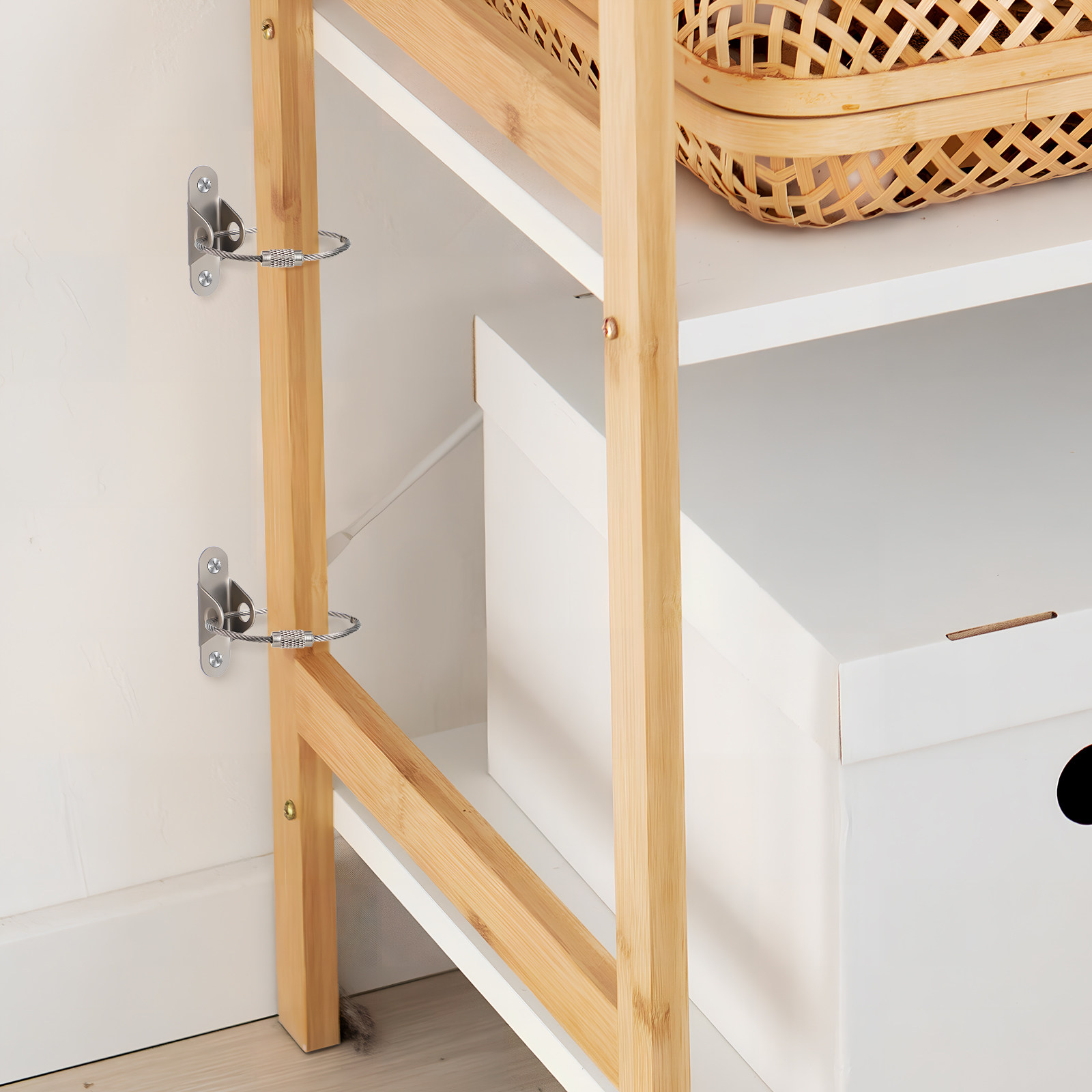 6Sets Furniture Anti Tip Wall  - Earthquake Anchor Strap 评论和价格