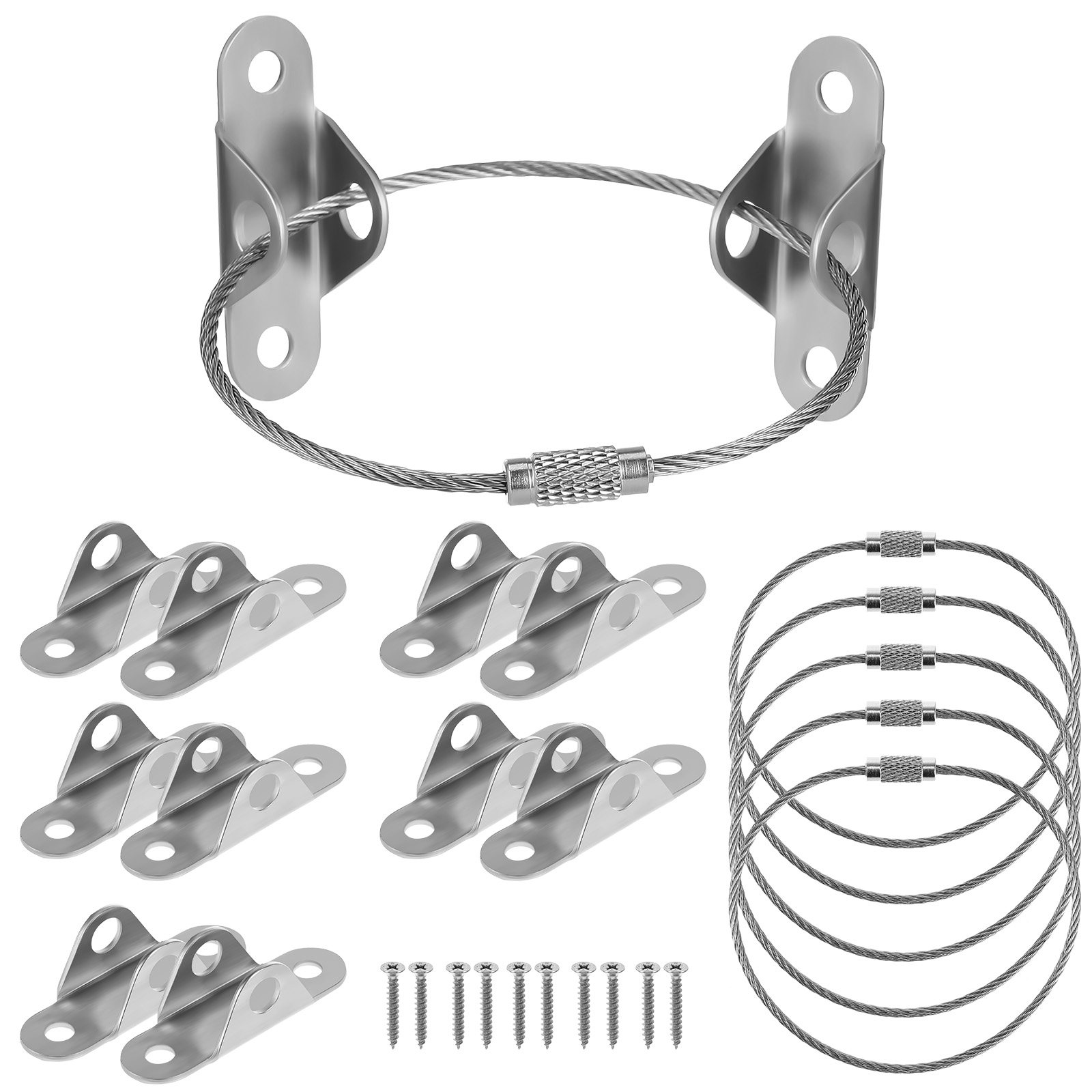 6Sets Anti Tip Furniture Ancho - Earthquake Anchor Strap 评论和价格