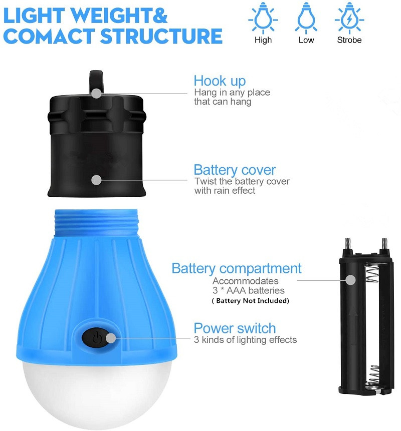 Camping Lantern LED Lamp Bulbs - Power Outage Light 评论和价格