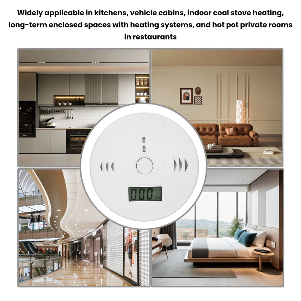 Carbon Monoxide Alarm Smoke Al - Smoke Detector Interconnected 评论和价格
