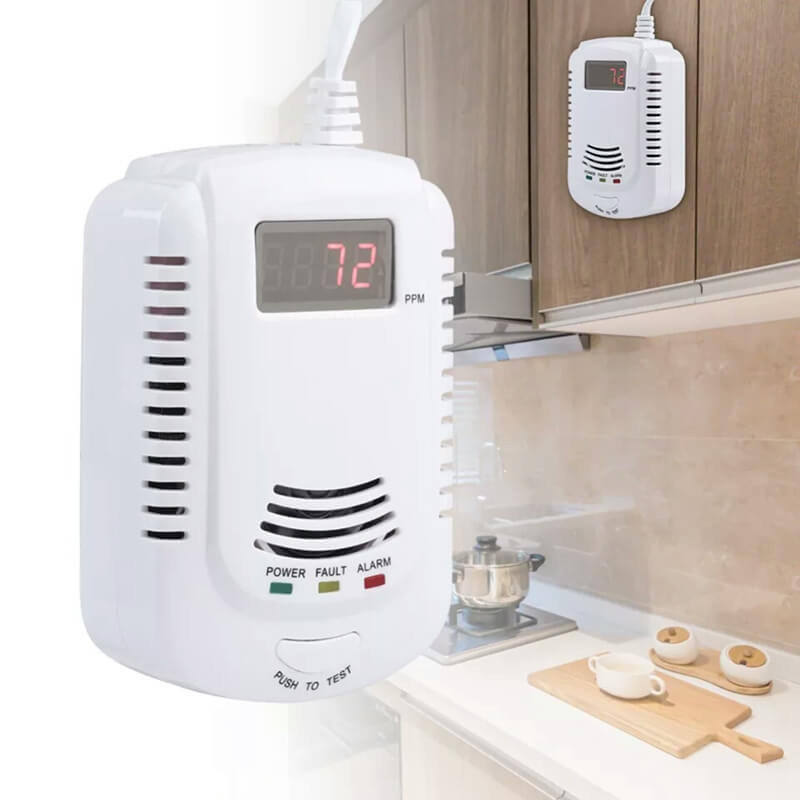 2 in 1 Gas Detector, Plug-in H - Co Detector Plug 评论和价格