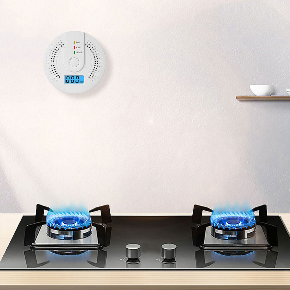 Digital Carbon Monoxide Detect - Smoke Detector Interconnected 评论和价格