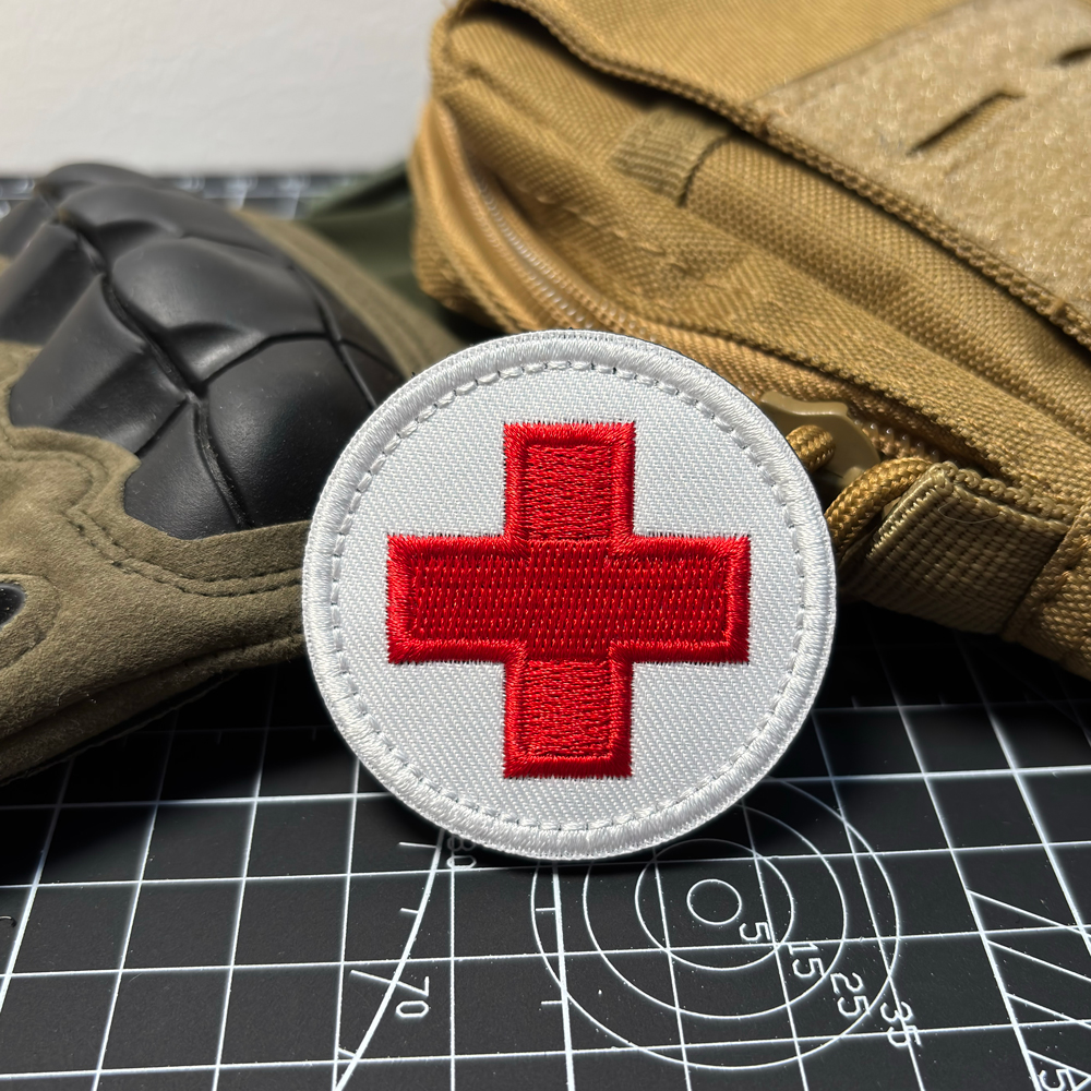 First Aid Red Cross Round Patc - First Aid Bag Kit 评论和价格