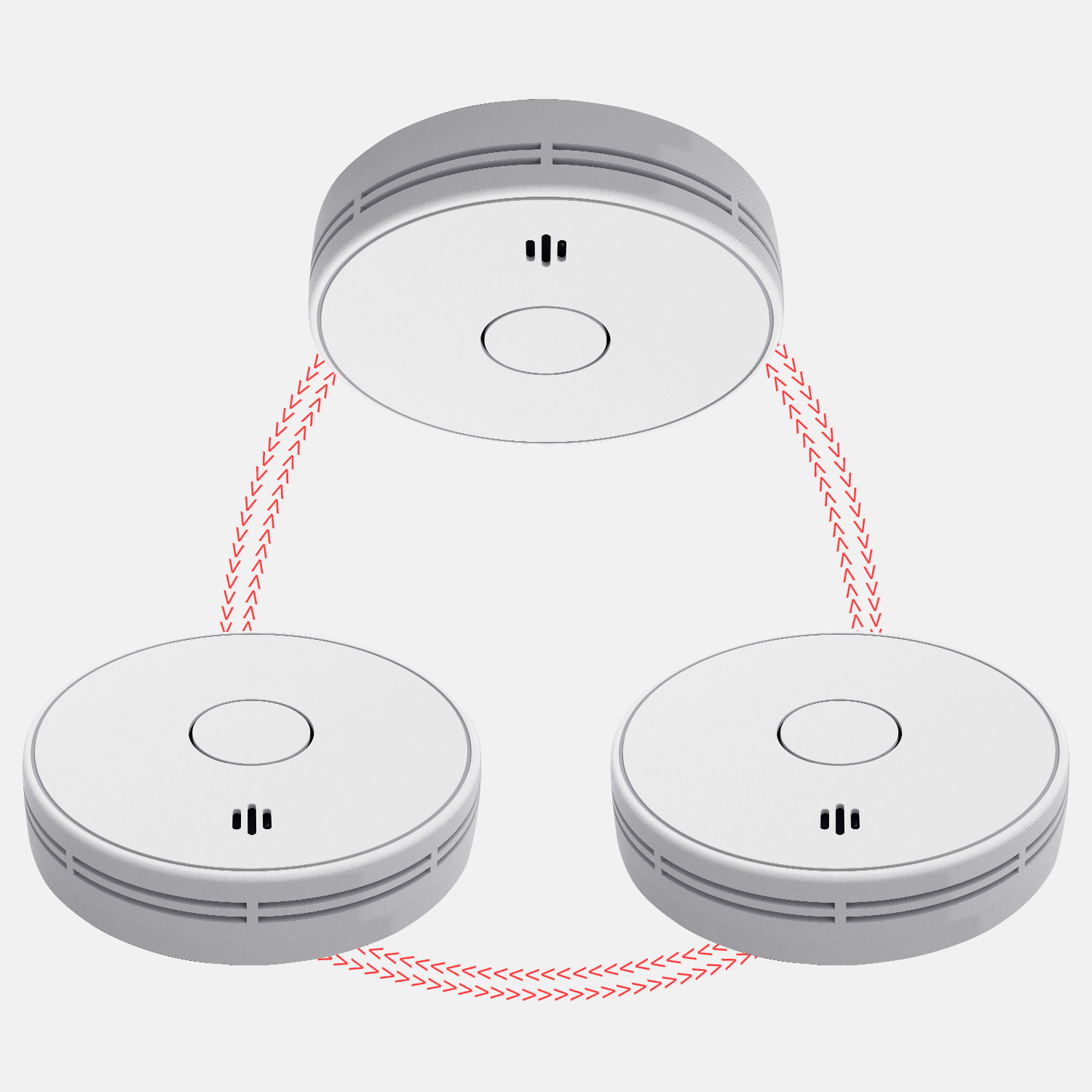 Wireless Interlinked Smoke Ala - Smoke Detector Interconnected 评论和价格
