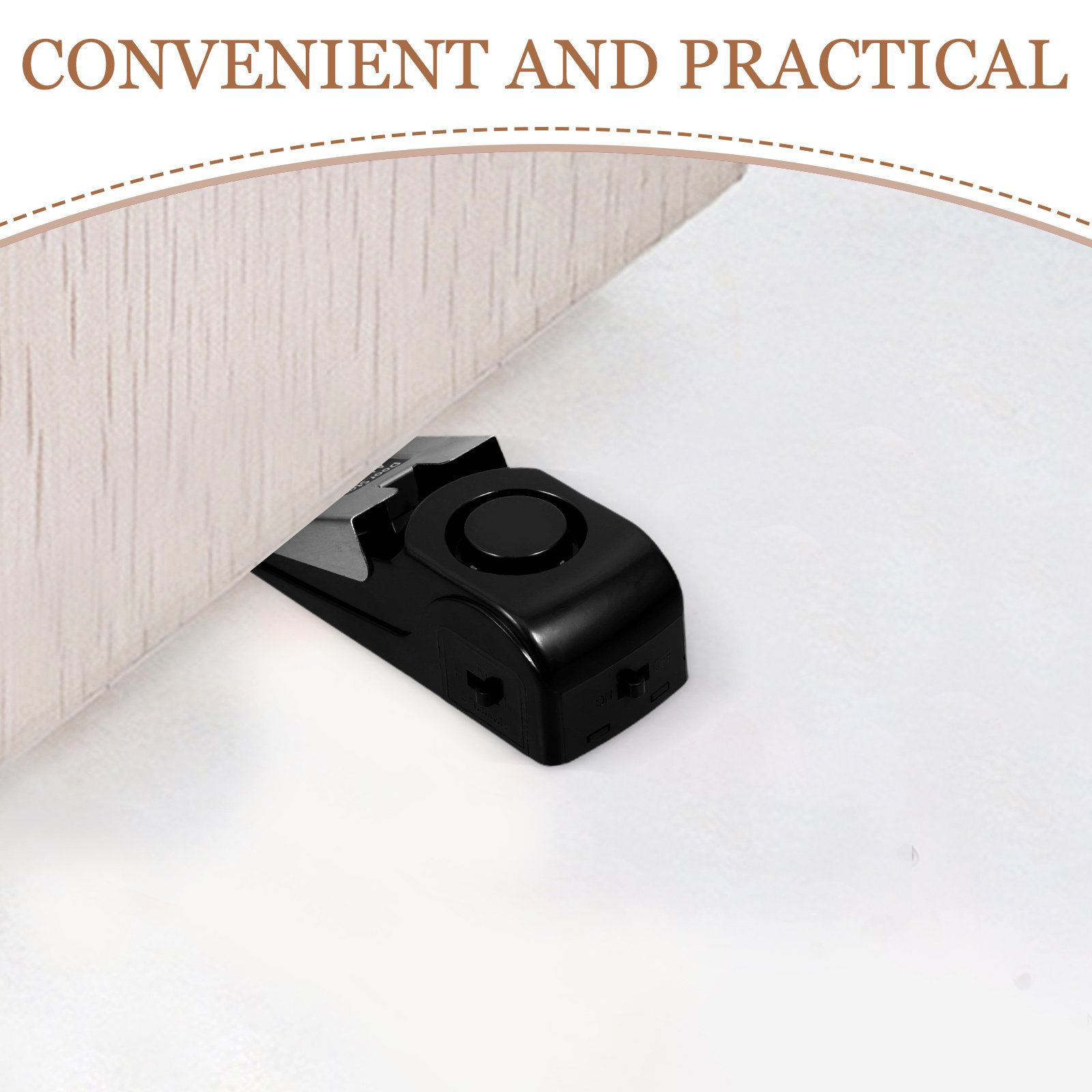 Door Stop Alarm 120Db Loud Tri - Door Stop Alarm 评论和价格