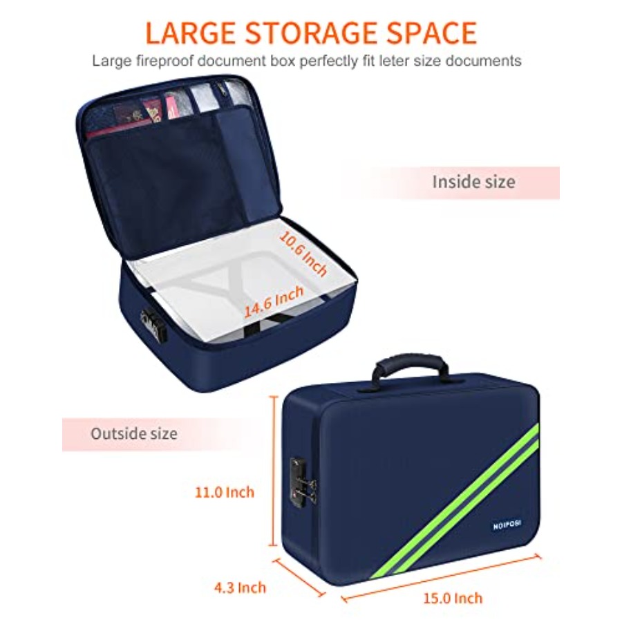 Important Document Organizer W - Fire Safe Document 评论和价格