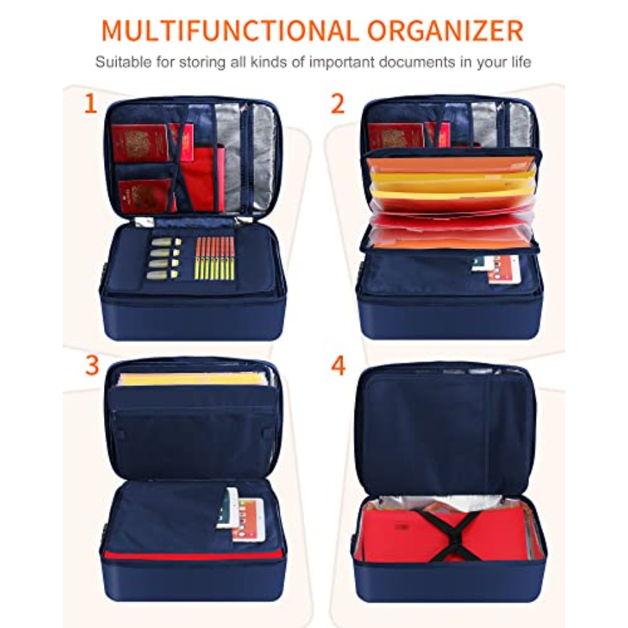 Important Document Organizer W - Fire Safe Document 评论和价格