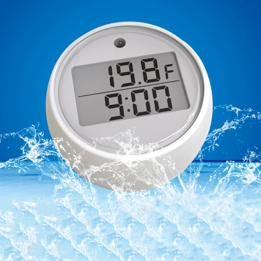 1PC Ice Bath Thermometer with  - Pool Alarm Float 评论和价格