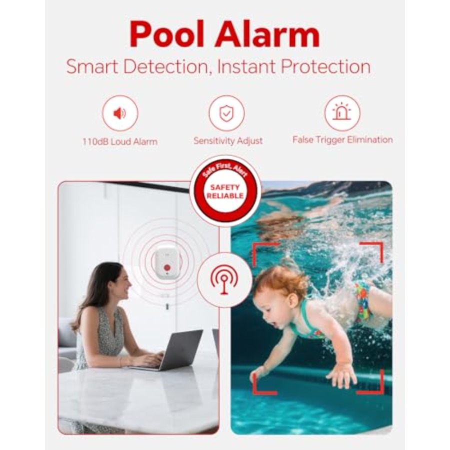 Pool Alarm Floating Safety Ala - Pool Alarm Float 评论和价格