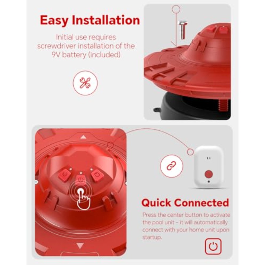 Pool Alarm Floating Safety Ala - Pool Alarm Float 评论和价格