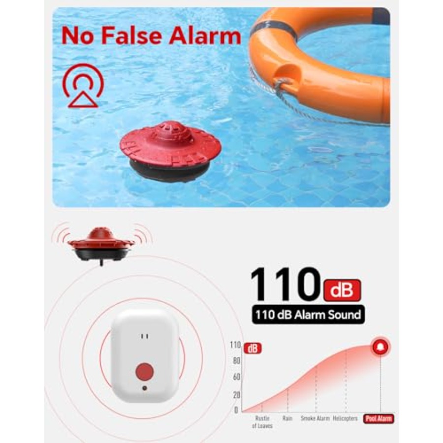 Pool Alarm Floating Safety Ala - Pool Alarm Float 评论和价格