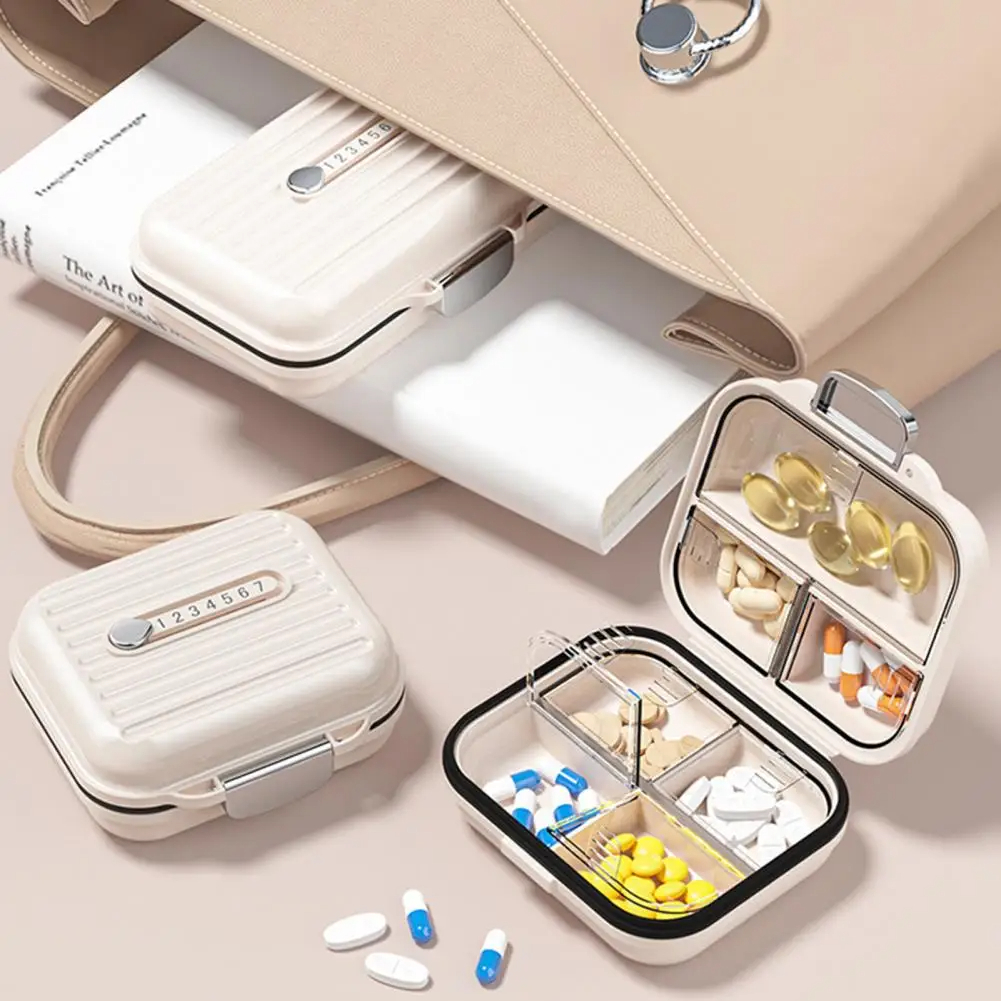 Pill Storage Box  Multi-purpos - Medicine Cabinet Lock 评论和价格