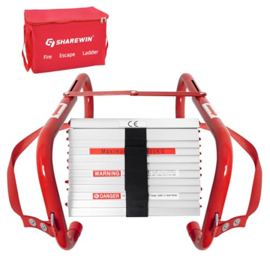 Portable Fire Ladder 2 Story E - Fire Escape Ladder 评论和价格