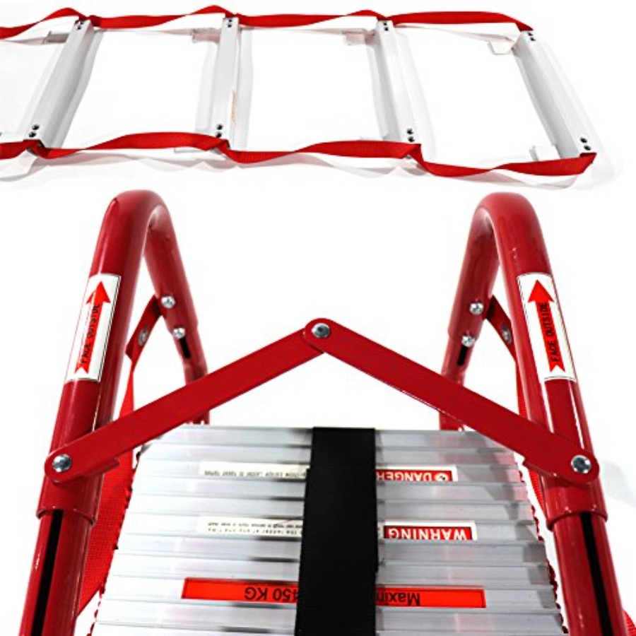Portable Fire Ladder 2 Story E - Fire Escape Ladder 评论和价格
