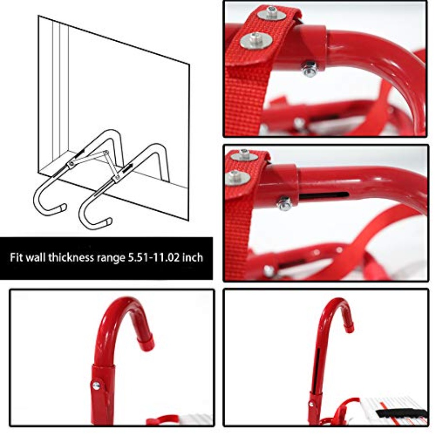 Portable Fire Ladder 2 Story E - Fire Escape Ladder 评论和价格