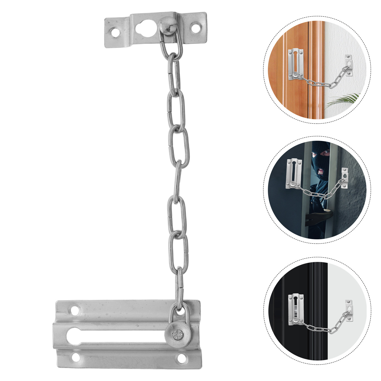 Heavy Duty Stainless Steel Ant - Security Chain Door 评论和价格