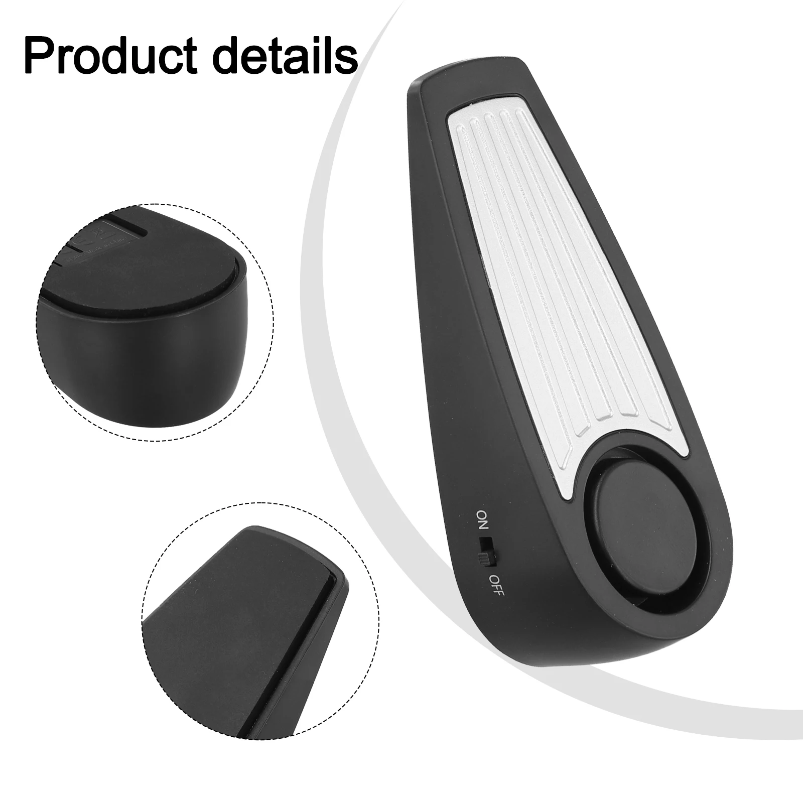 Alarm White Portable Doorstop  - Door Stop Alarm 评论和价格