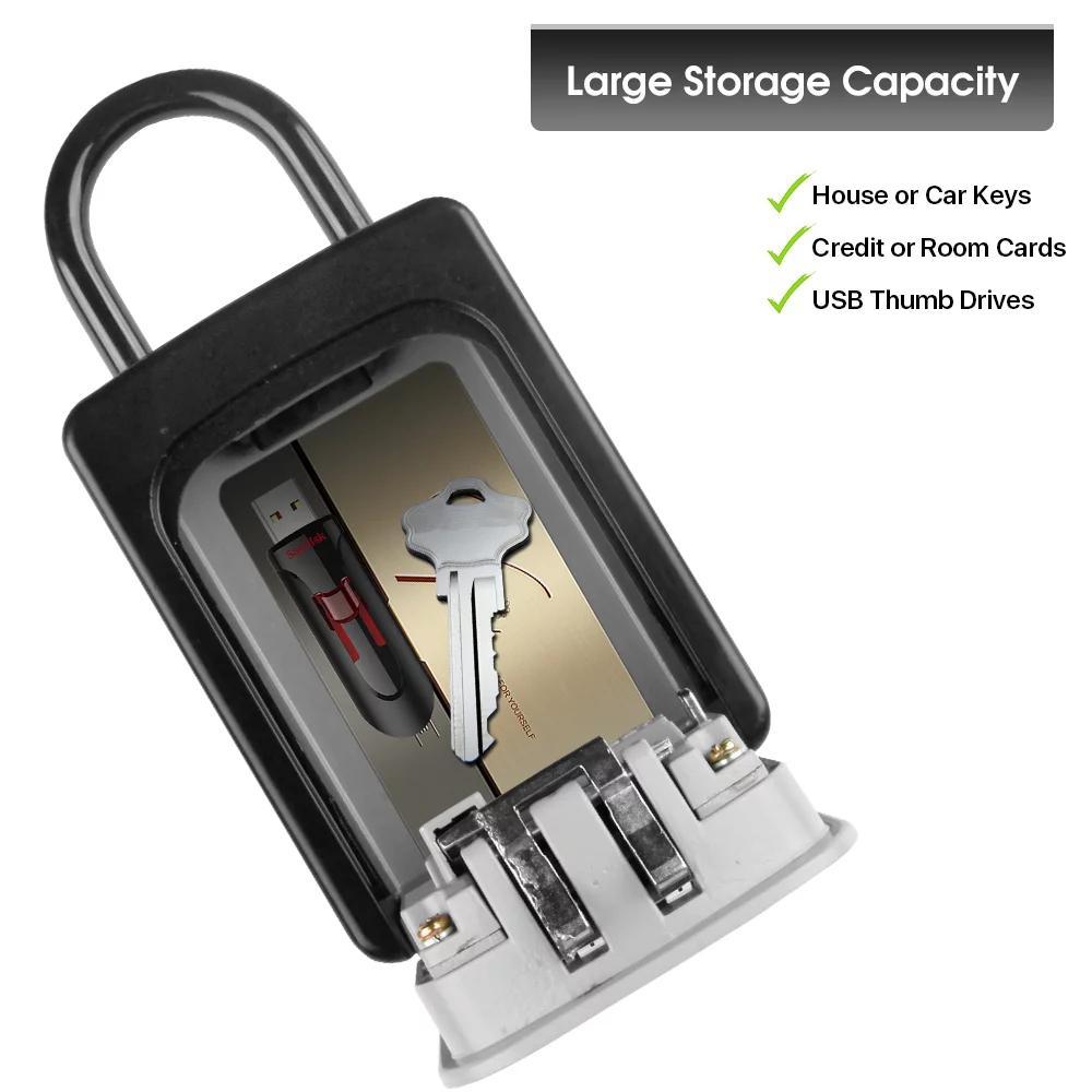 Wall Mount Key Lock Box 4 Digi - Lockbox Key Secure 评论和价格