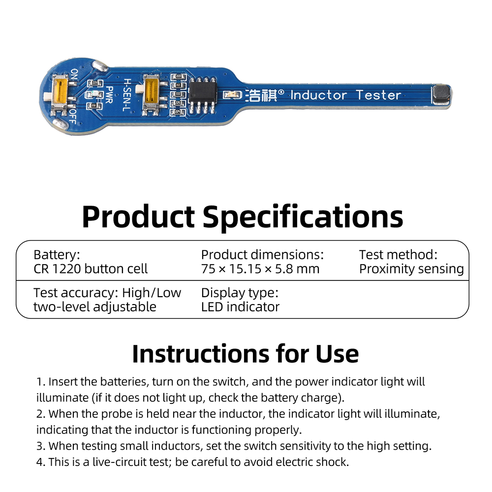 Electromagnetic Induction Test - Co Detector Plug 评论和价格