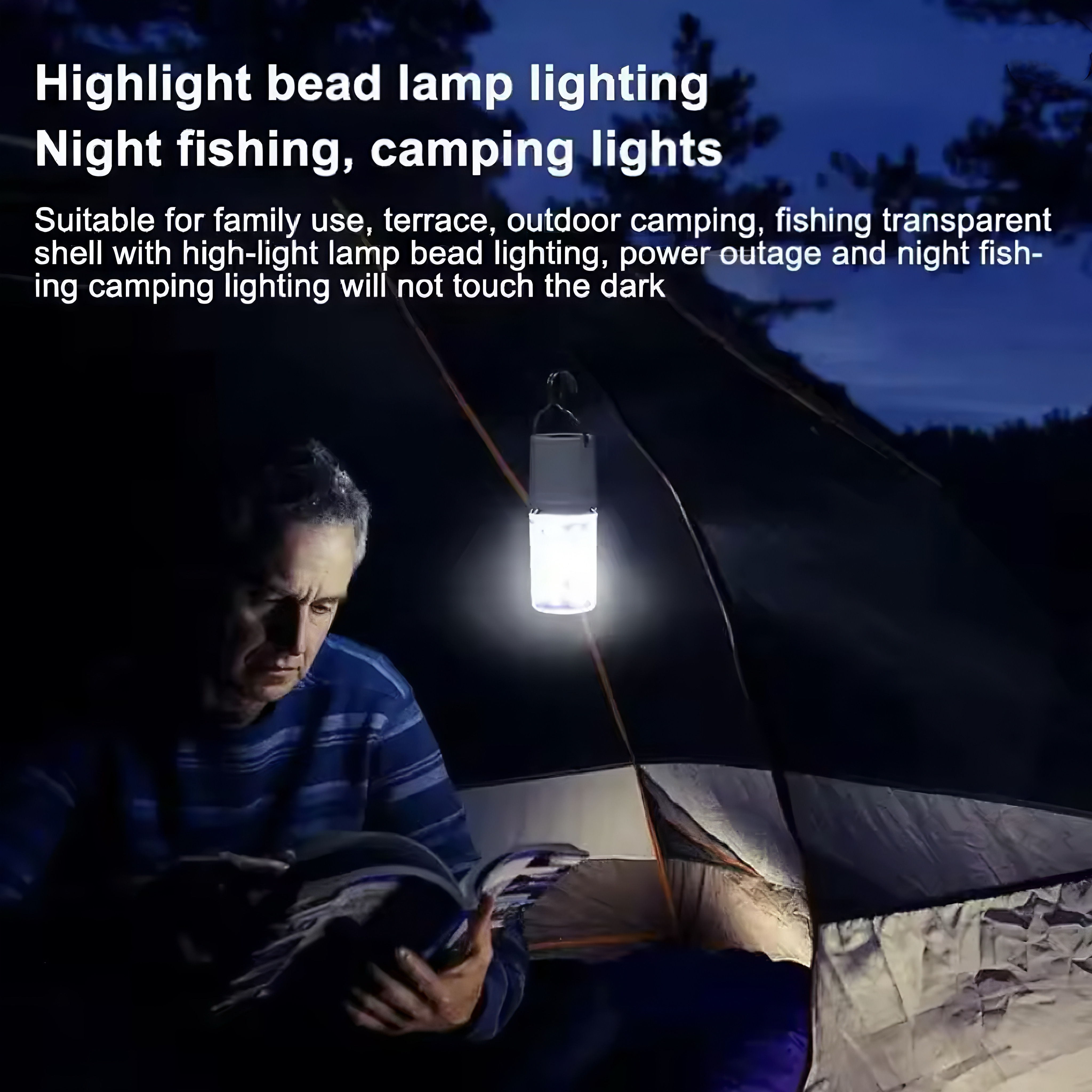 USB Rechargeable Emergency Lig - Power Outage Light 评论和价格