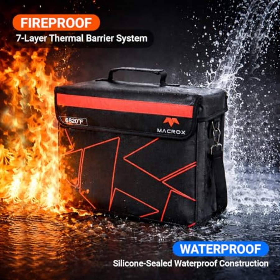 Fireproof and Waterproof Docum - Fire Safe Document 评论和价格