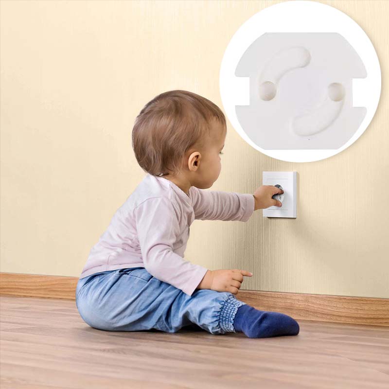 10Pcs EU Power Socket Electric - Outlet Cover Baby 评论和价格