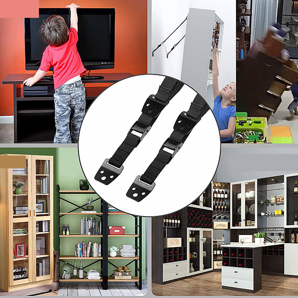 Heavy Duty TV Safety Anti-Tip  - Earthquake Anchor Strap 评论和价格
