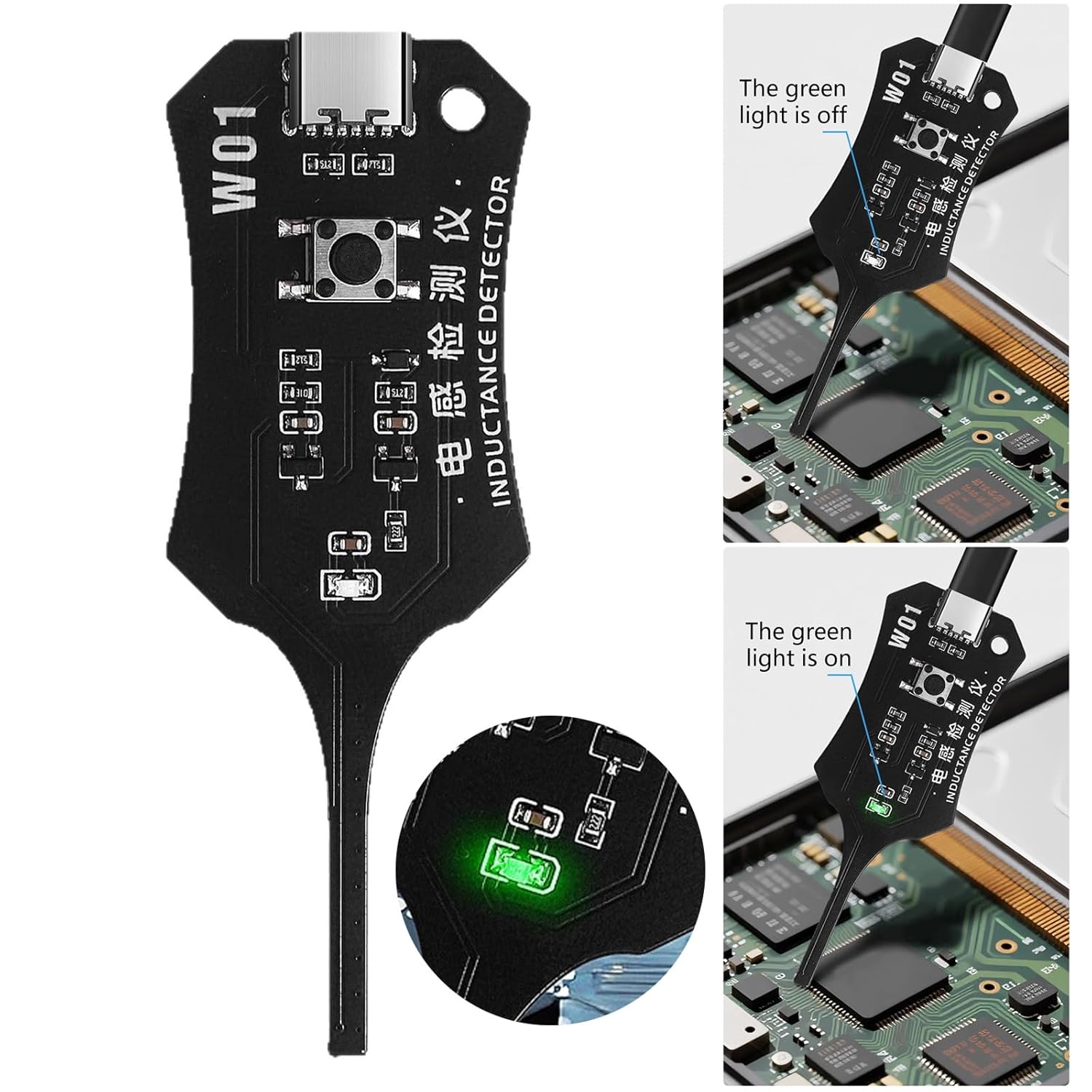 1PC W01 Motherboard Coil Teste - Co Detector Plug 评论和价格
