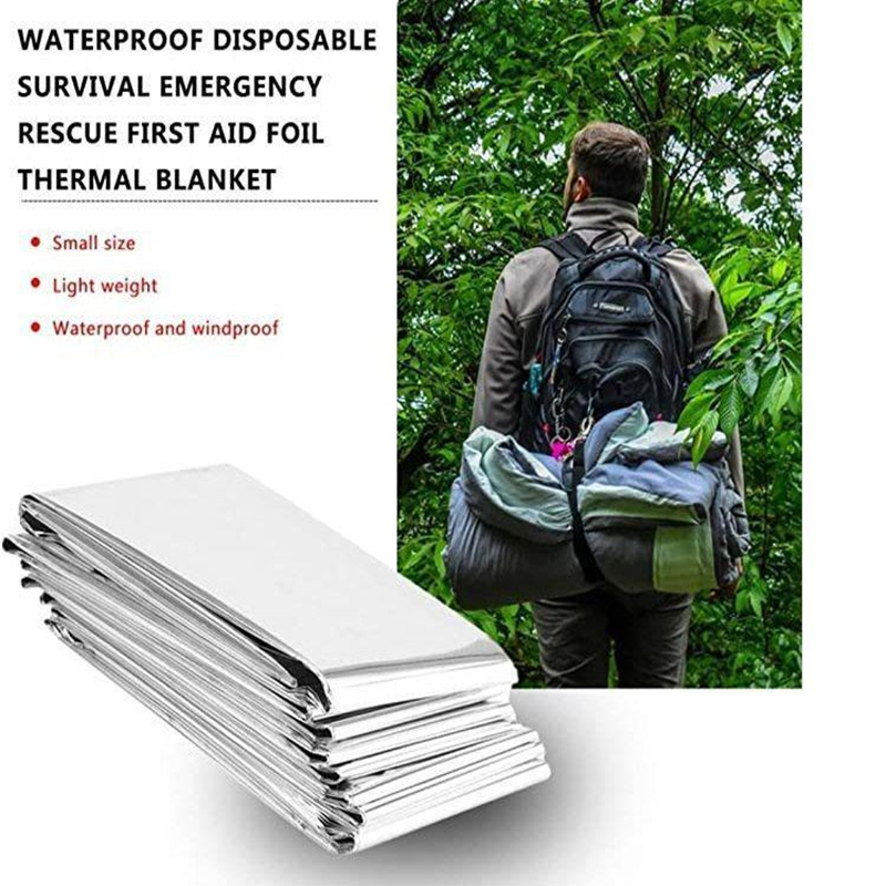 Emergent Blanket Mylar Thermal - First Aid Bag Kit 评论和价格