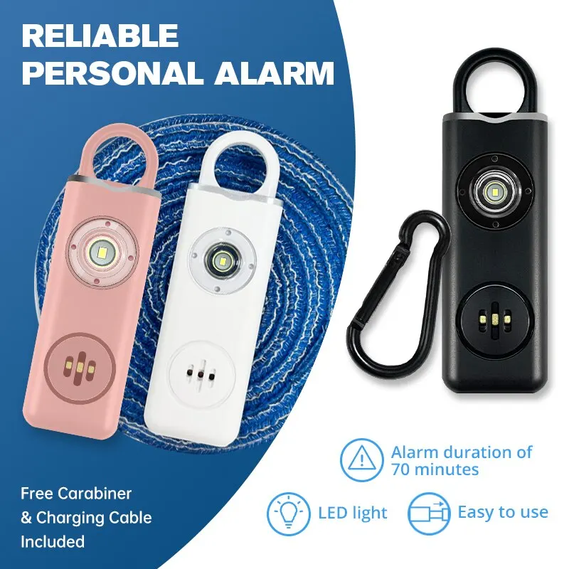 Women's 130dB Personal Safety  - Personal Alarm Keychain 评论和价格