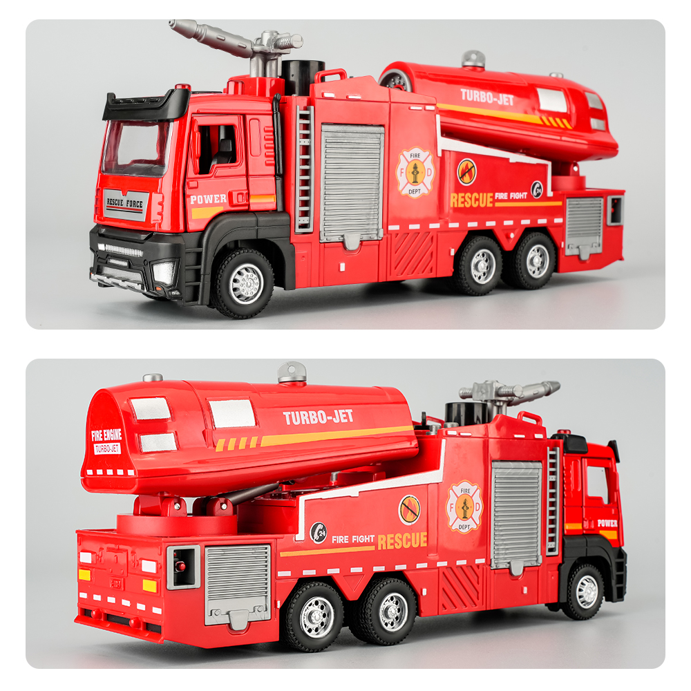New Alloy Fire Truck Toy Large - Fire Escape Ladder 评论和价格