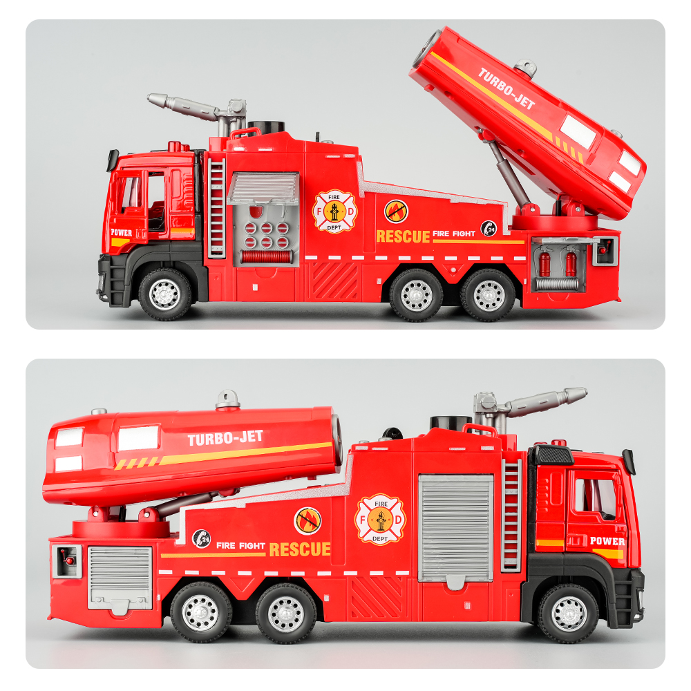 New Alloy Fire Truck Toy Large - Fire Escape Ladder 评论和价格