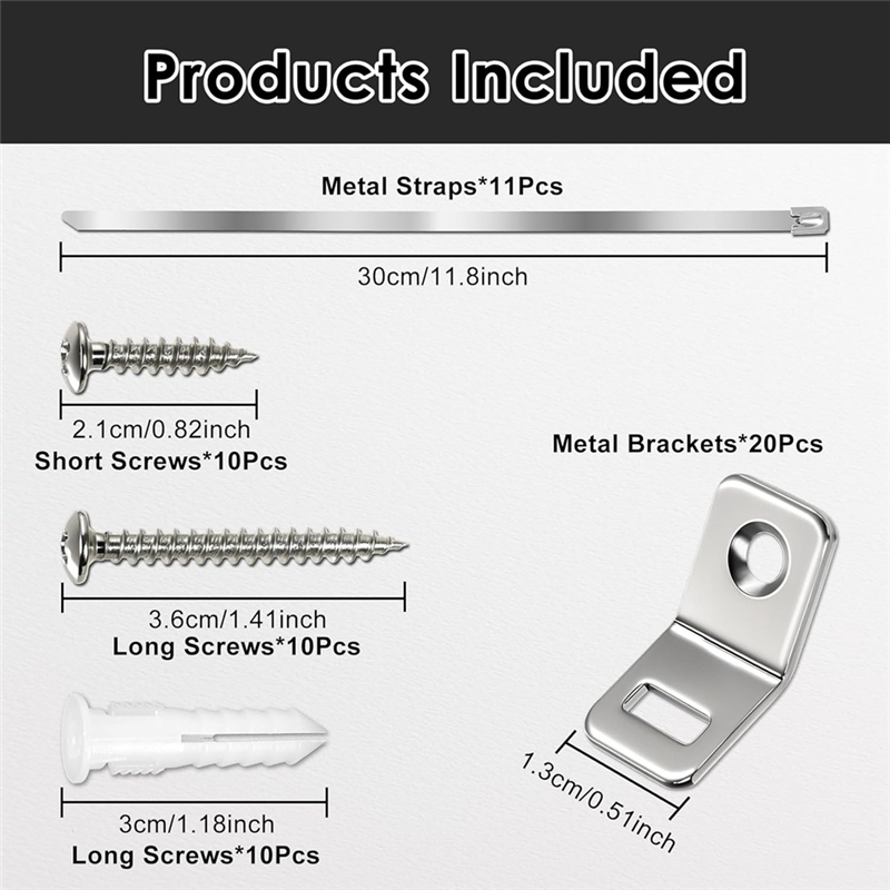 ABMS-For Baby-Proofing Furnitu - Earthquake Anchor Strap 评论和价格