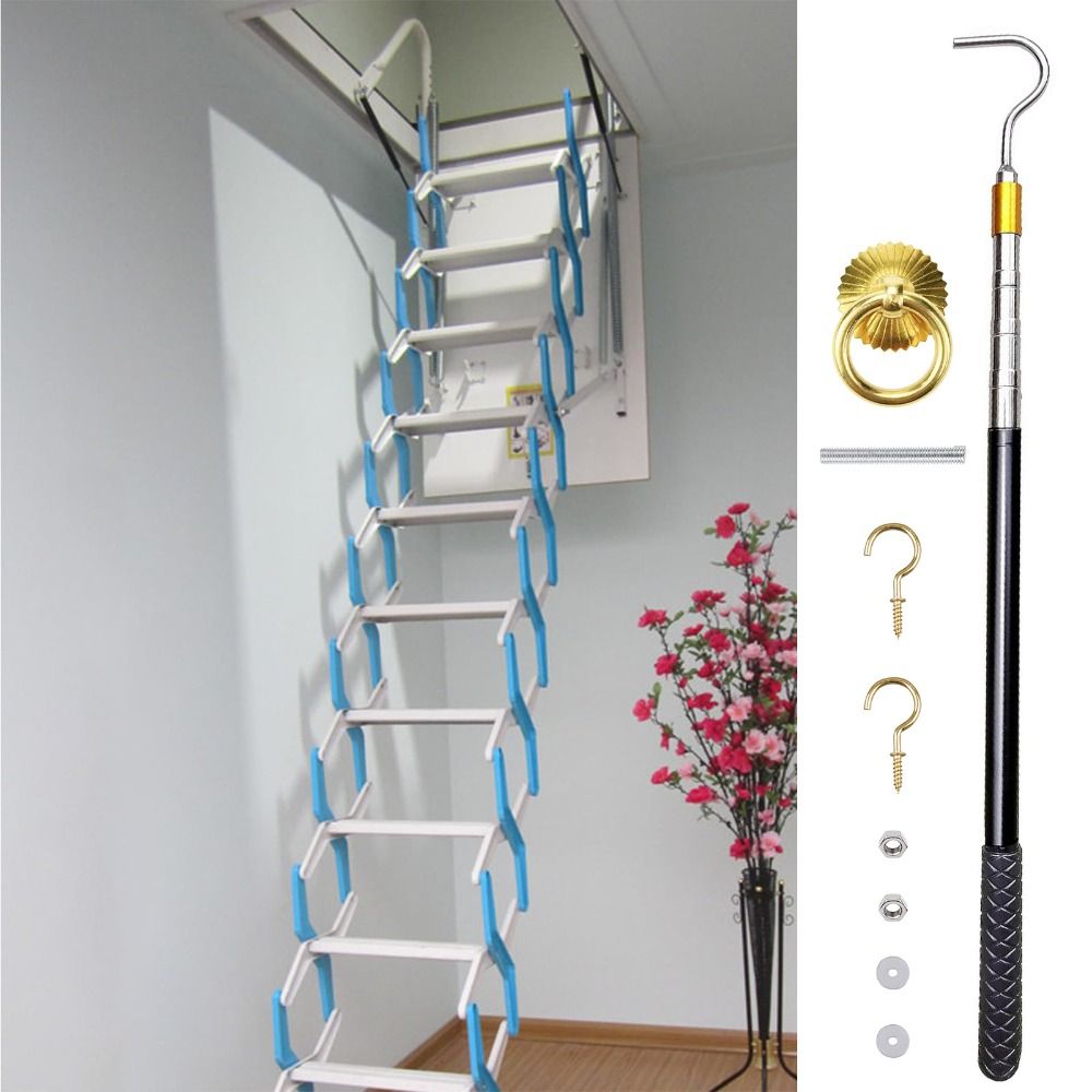 Stainless Steel Attic Ladder P - Fire Escape Ladder 评论和价格