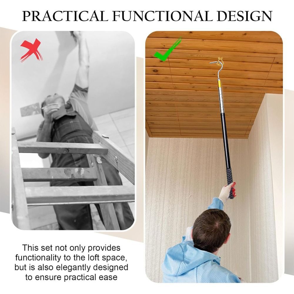 Stainless Steel Attic Ladder P - Fire Escape Ladder 评论和价格
