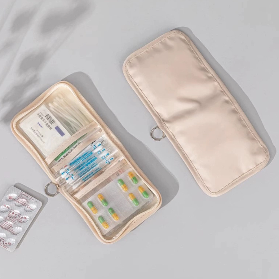 Zippered Pocket Medicine Bag O - First Aid Bag Kit 评论和价格