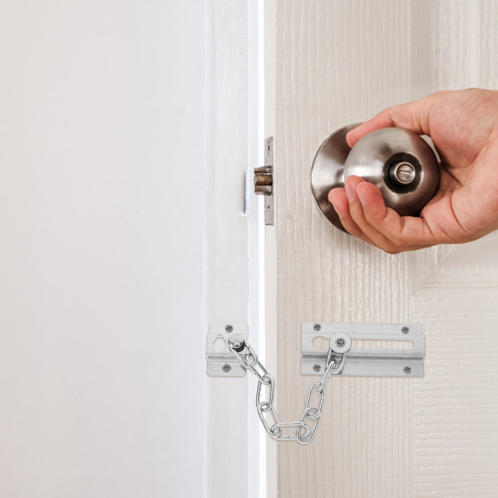 Stainless Steel Door Chain Loc - Security Chain Door 评论和价格