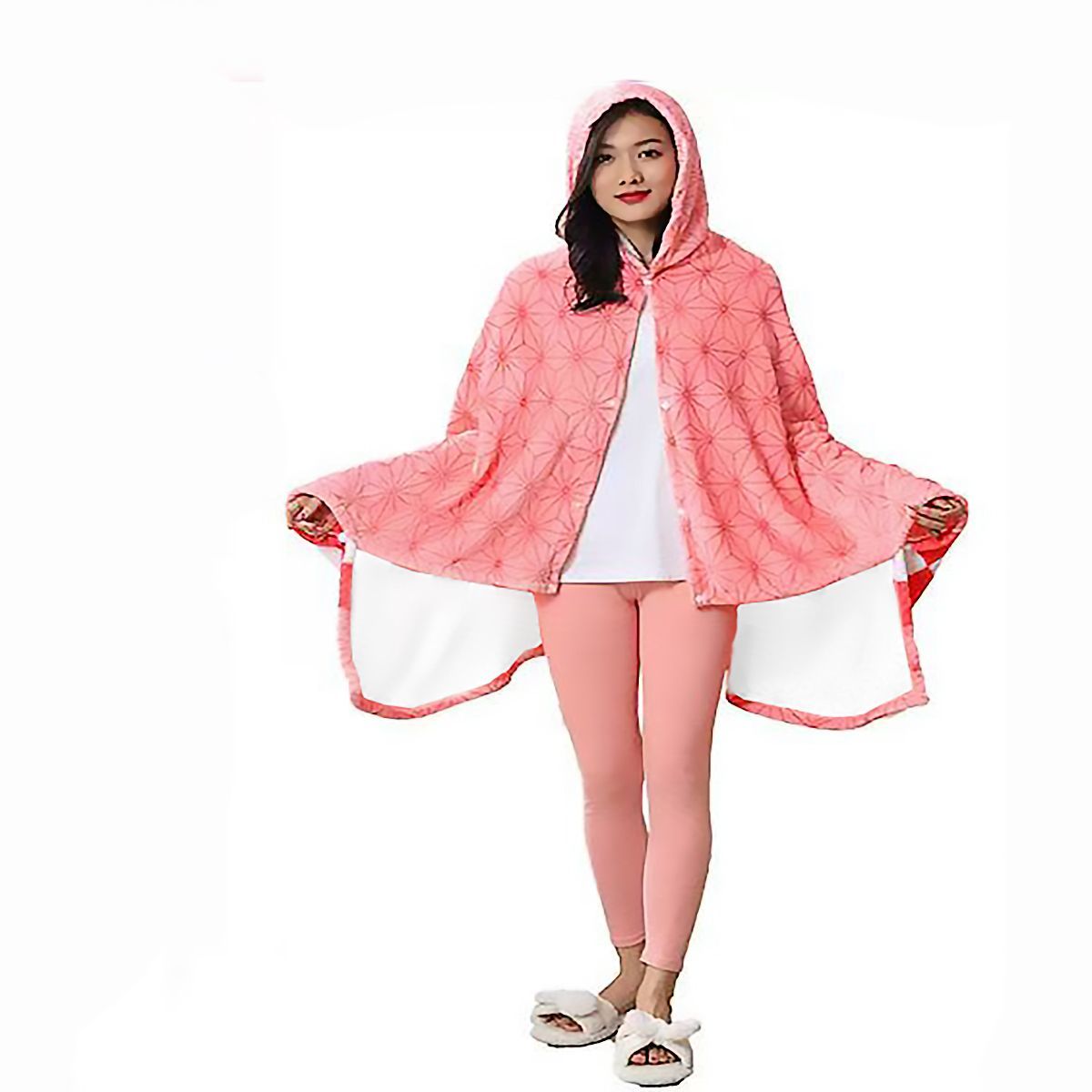 Anime Flannel Blanket Hoodie S - Fire Blanket Kitchen 评论和价格