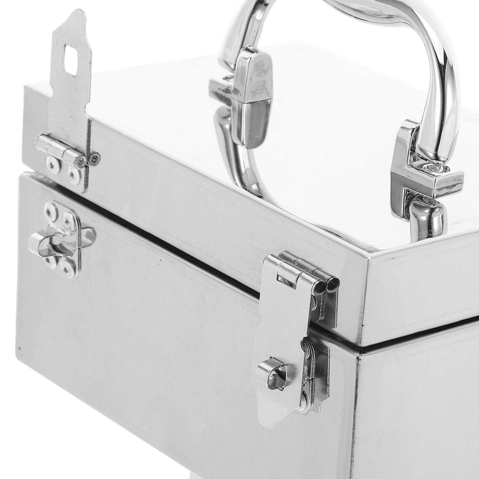 Stainless Steel Lockable Cash  - Lockbox Key Secure 评论和价格