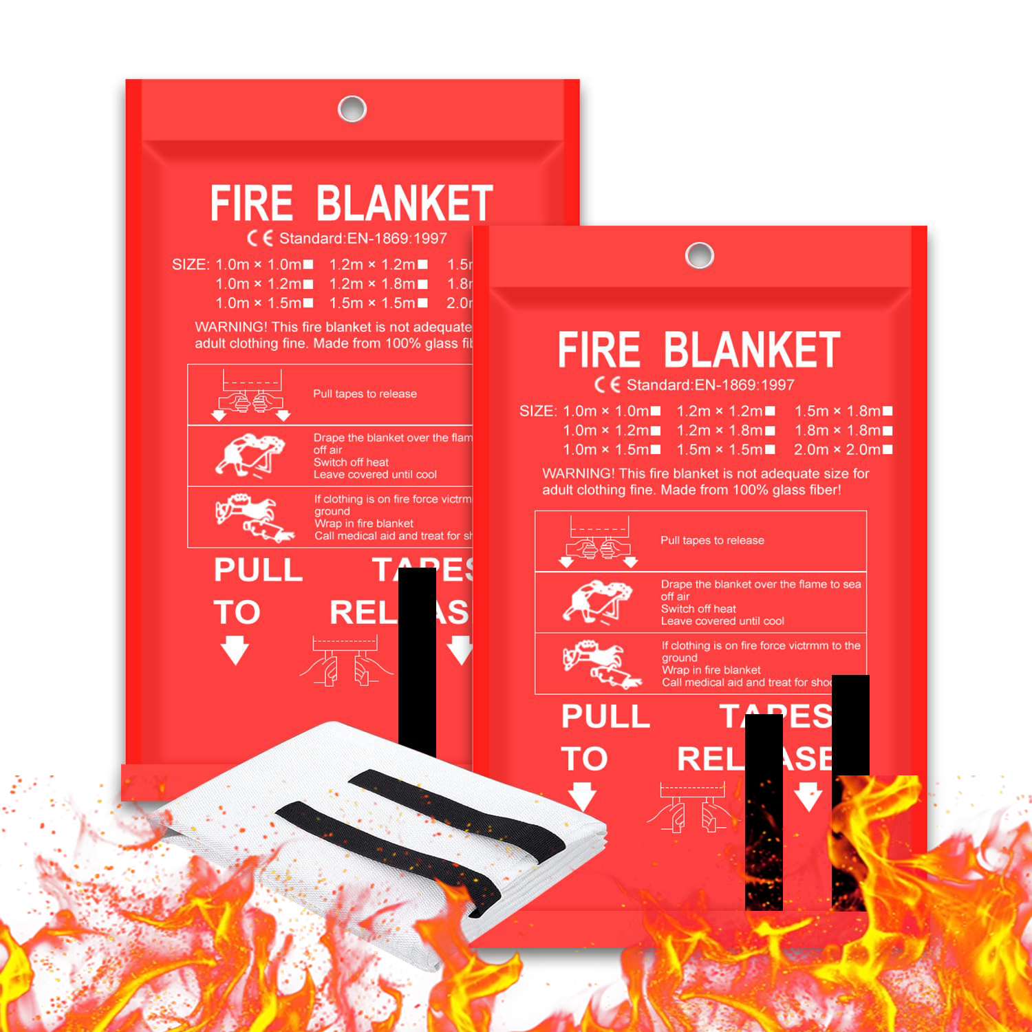 Emergency Fire Blanket for Hom - Fire Blanket Kitchen 评论和价格