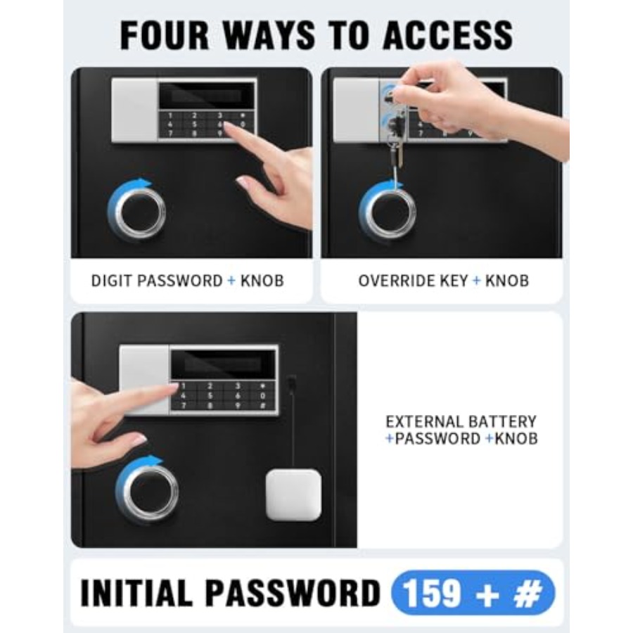 8.4 CuFt Heavy Duty Home Safe  - Lockbox Key Secure 评论和价格