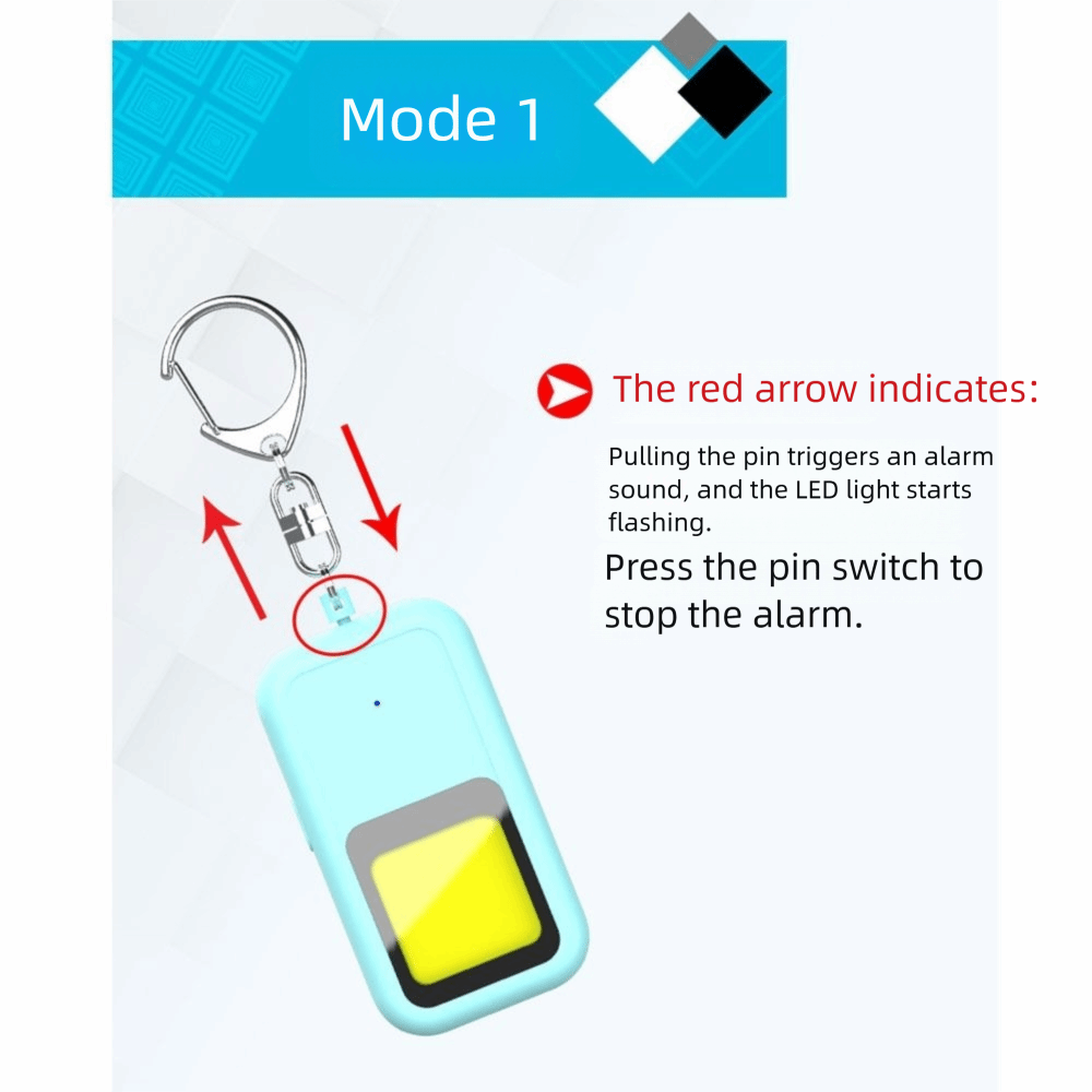 130 DB Safe Sound Personal Ala - Personal Alarm Keychain 评论和价格