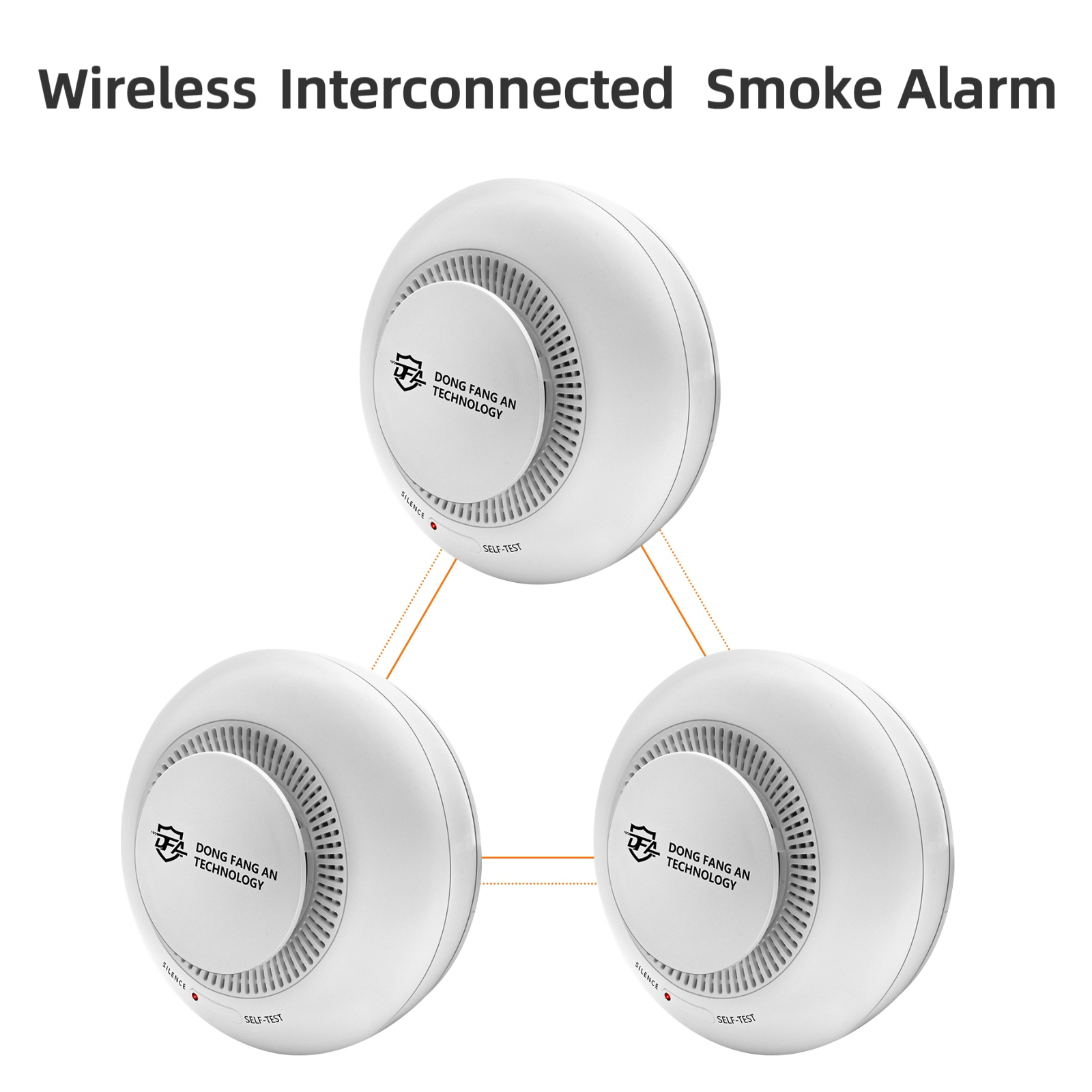 DFA Smoke Detector Fire Wirele - Smoke Detector Interconnected 评论和价格