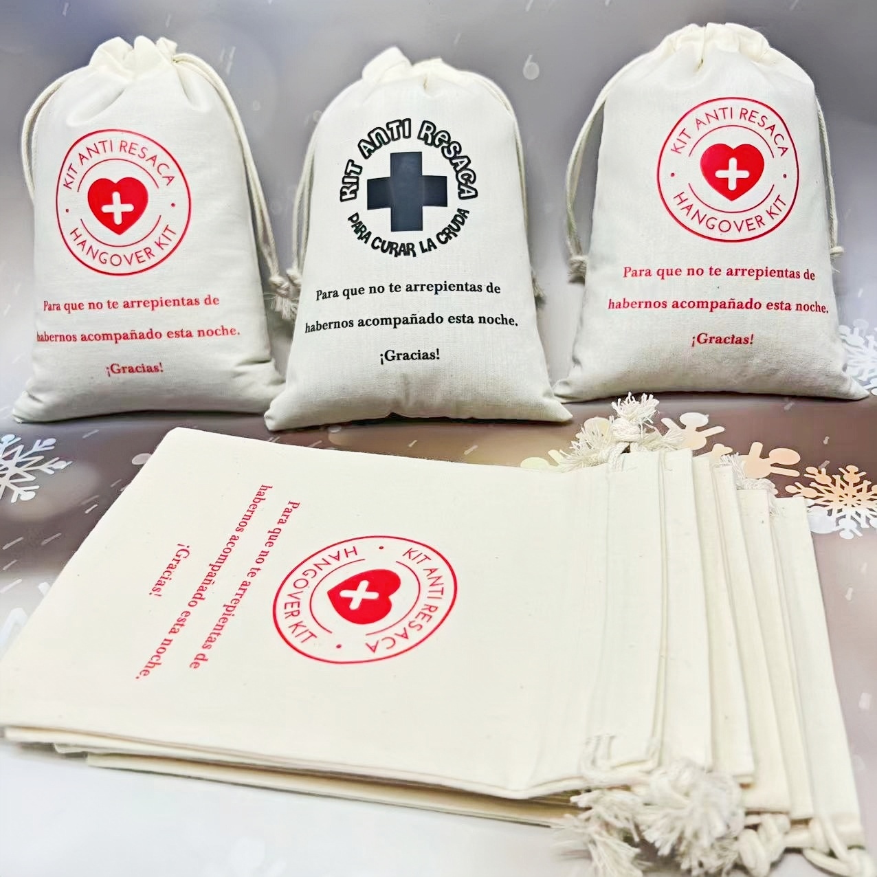 5PCS Spanish Hangover First Ai - First Aid Bag Kit 评论和价格
