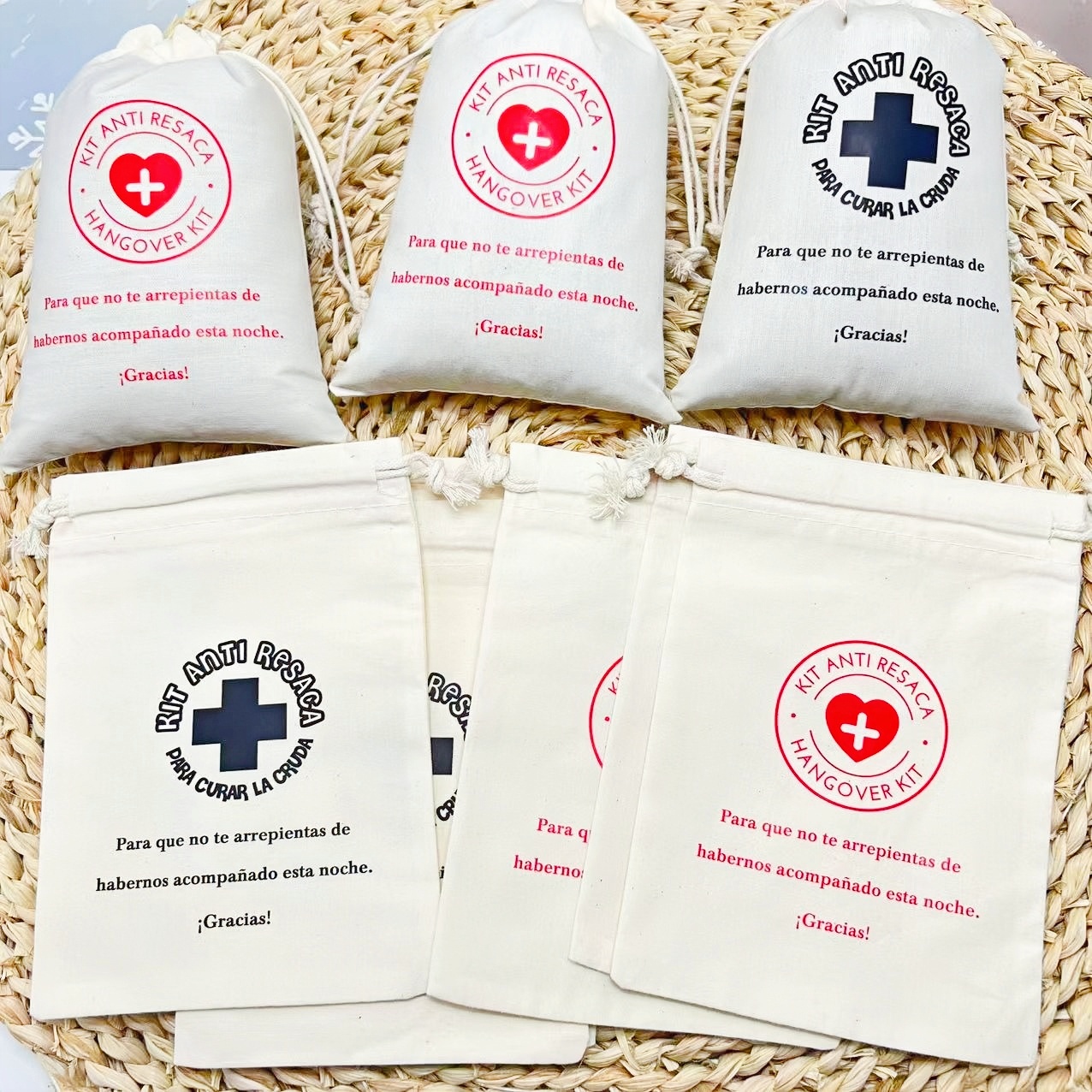 5PCS Spanish Hangover First Ai - First Aid Bag Kit 评论和价格