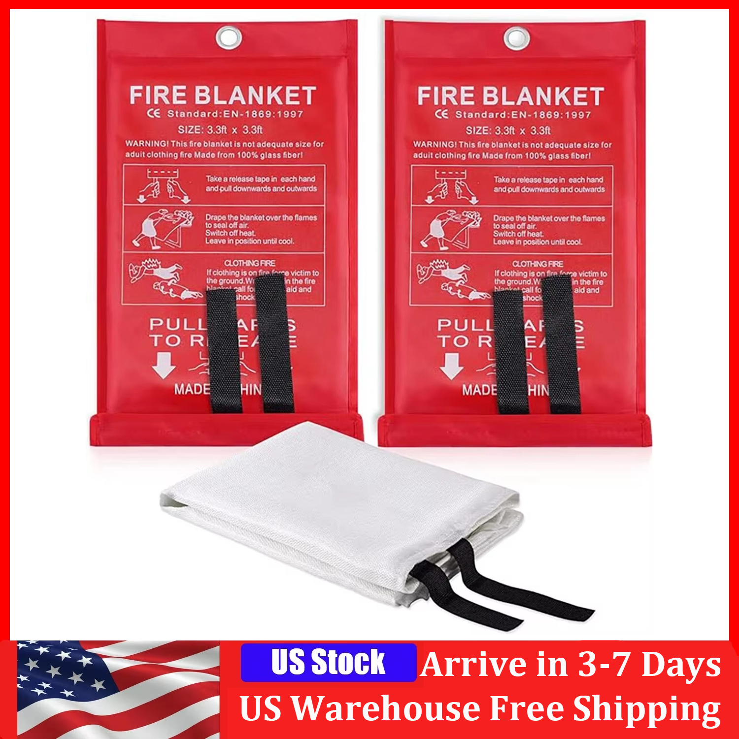 1M*1M Fire Blanket, Kitchen Es - Fire Blanket Kitchen 评论和价格
